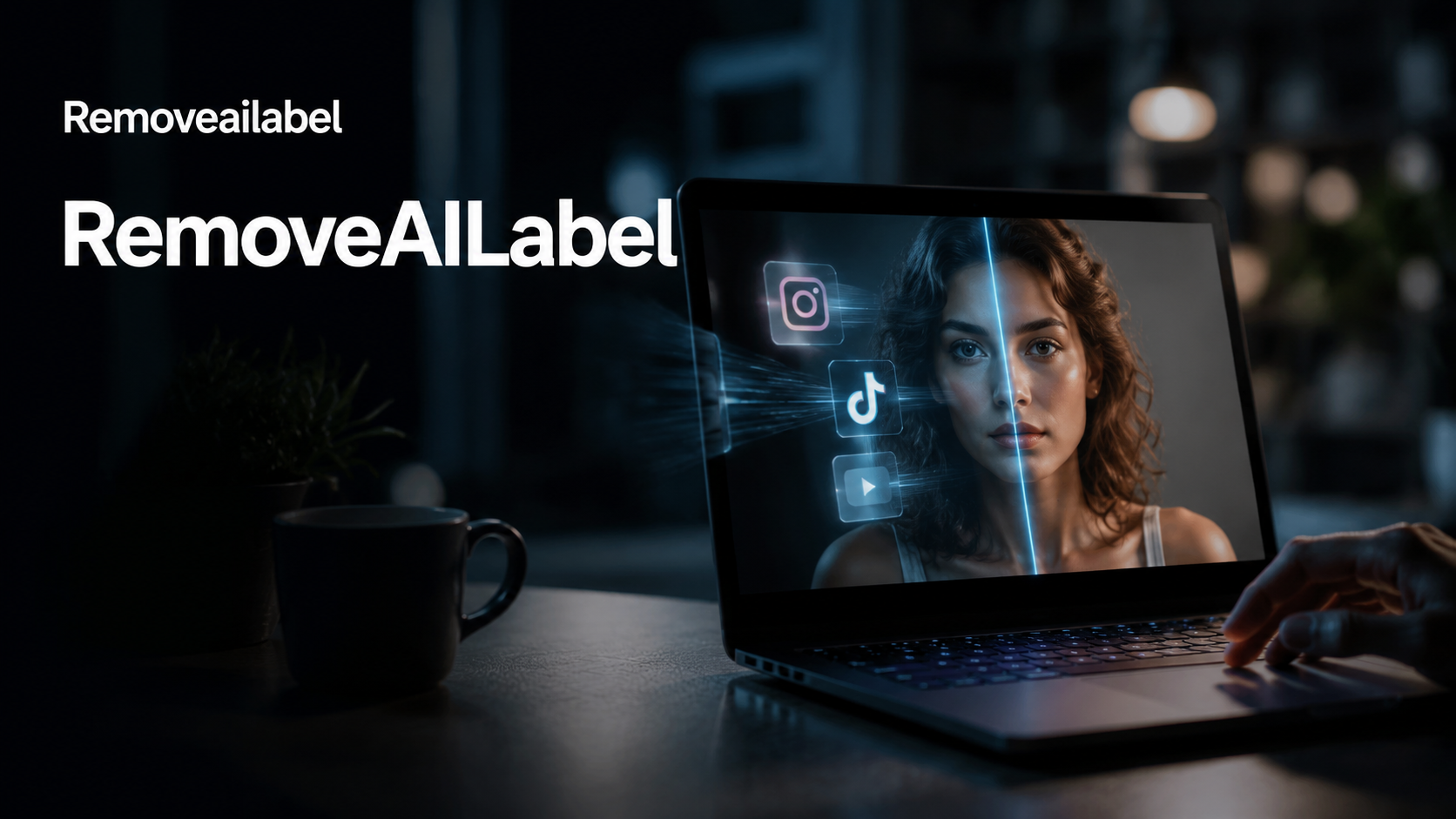 RemoveAILabel: AI product overview video thumbnail