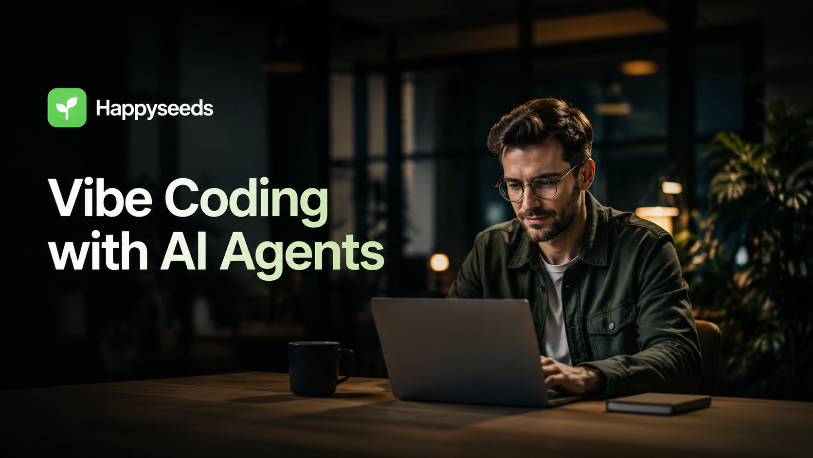 Vibe Coding with AI Agents | Build Smart Apps Fast | HappySeeds video thumbnail